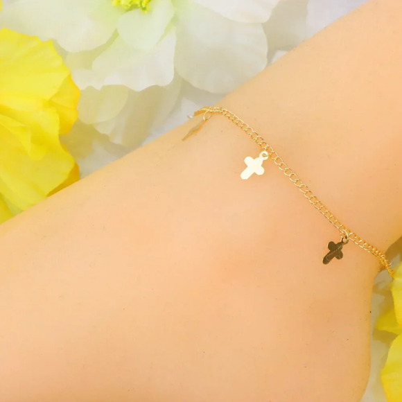 "Minimalist Anklet, Sleek & Modern Design, Women’s Fashion, YC110229-A - Picture 3 of 10
